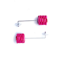 Load image into Gallery viewer, Ceresa Earrings in Hot Pink

