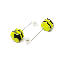 Load image into Gallery viewer, Ceresa Earrings MS in Neon Yellow
